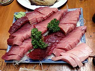 インドマグロの刺身