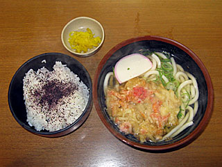 さくらうどん定食