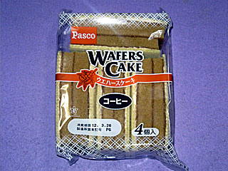 ウエハースケーキコーヒー