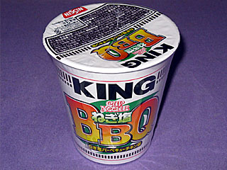カップヌードルねぎ塩バーベキューチキン味