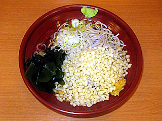 冷やしたぬきそば