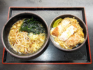 ミニかつ丼セット