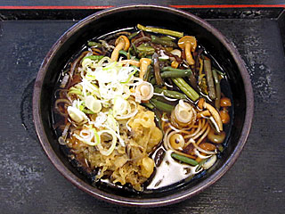 舞茸天山菜そば