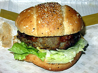 ビストロ風ハンバーグサンド