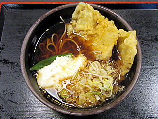 豚天とろろそば