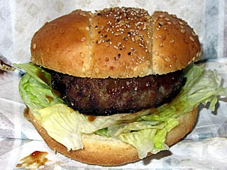 贅沢てりやきハンバーグサンド