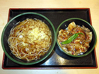 ミニ豚バラ丼セット