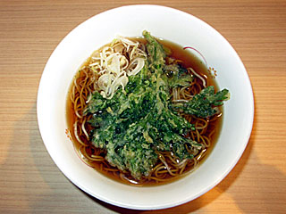 春菊天そば