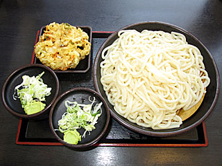 かき揚げ特もりうどん