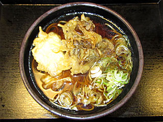 豚ヒレ舞茸そば