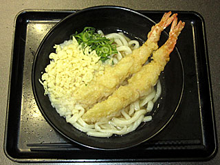 海老天うどん