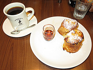 フレンチトーストモーニングセット