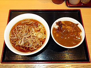 ミニカレー丼セット