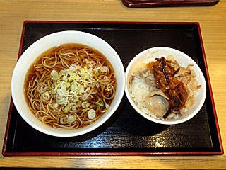 ミニ豚丼セット