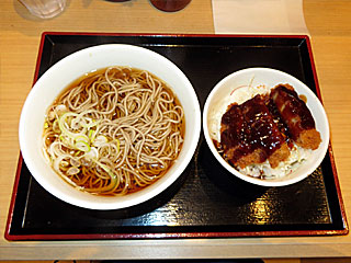 ミニソースカツ丼セット