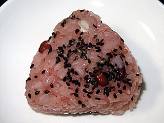 赤飯おにぎり