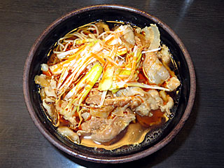 辛ねぎ肉そば