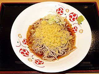 冷やしたぬきそば