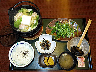 仙台せり鍋御膳