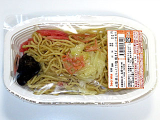 海老とキャベツの塩焼きそば