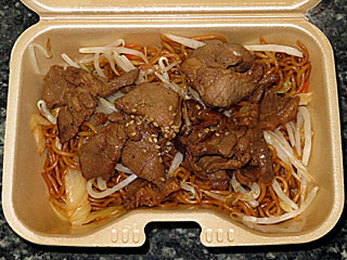 ジンギスカン焼きそば