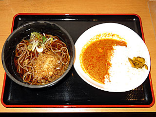 朝カレー定食