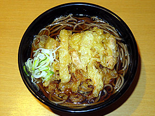 岩下の新生姜肉天そば