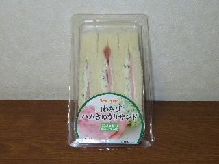 山わさびハムきゅうりサンド