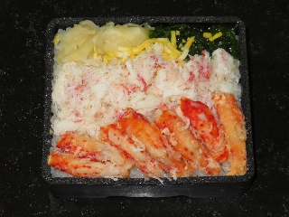花咲蟹ちらし