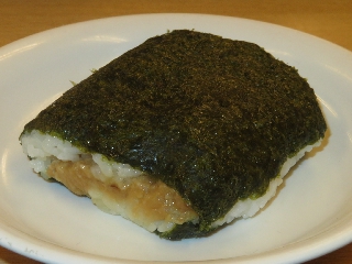 おにぎり油みそ