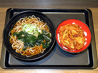 ミニかき揚げ丼セット