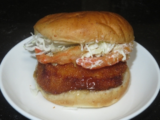 海老しおチキンカツバーガー