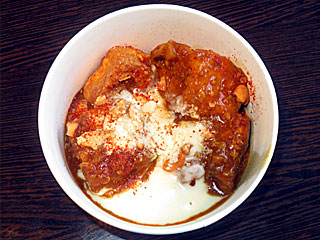 カレーチーズ麻婆豆腐