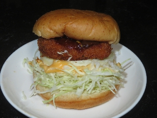 デミカツエッグバーガー