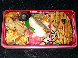 醤油めしと真鯛あなごの弁当