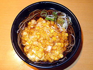 岩下の新生姜肉天そば