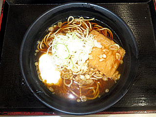とろ玉たぬきつねそば