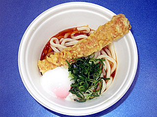 ちく温玉ぶっかけうどん
