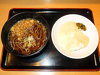 朝とろろ定食