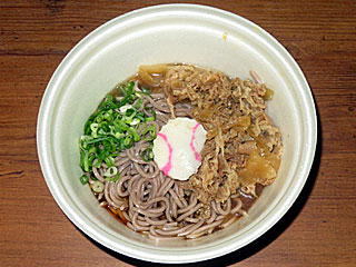 冷やし牛肉そば