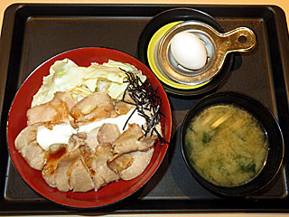 ローストポーク丼