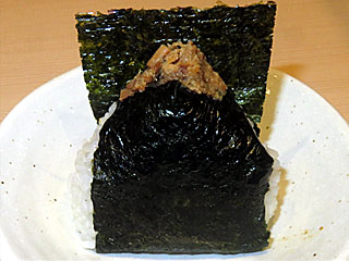 おにぎり青唐辛子味噌