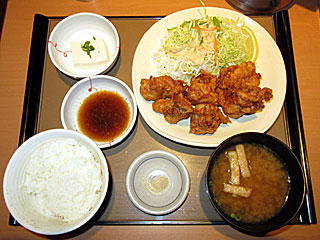 からあげ定食