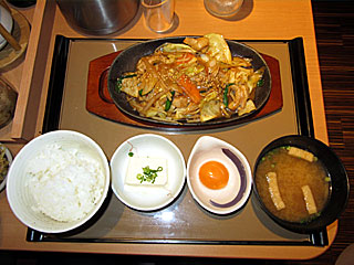 鶏ちゃん焼定食