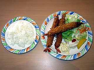 エビフライライス