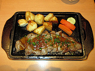 サーロインステーキランチ