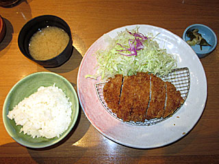 ロースかつランチ