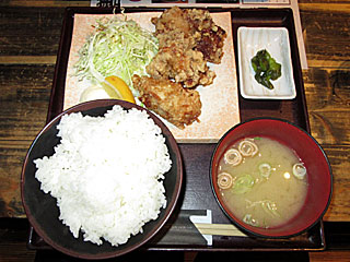 竜田揚げ定食