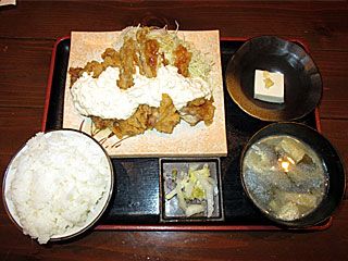 チキン南蛮タルタル定食
