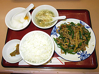青椒肉絲